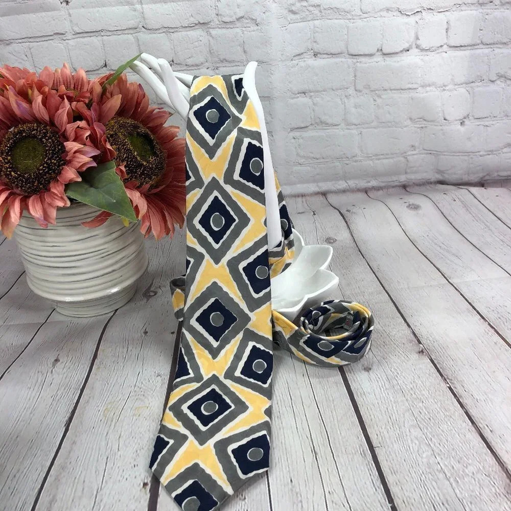 Vintage Robert Talbott silk Tie preppy office business